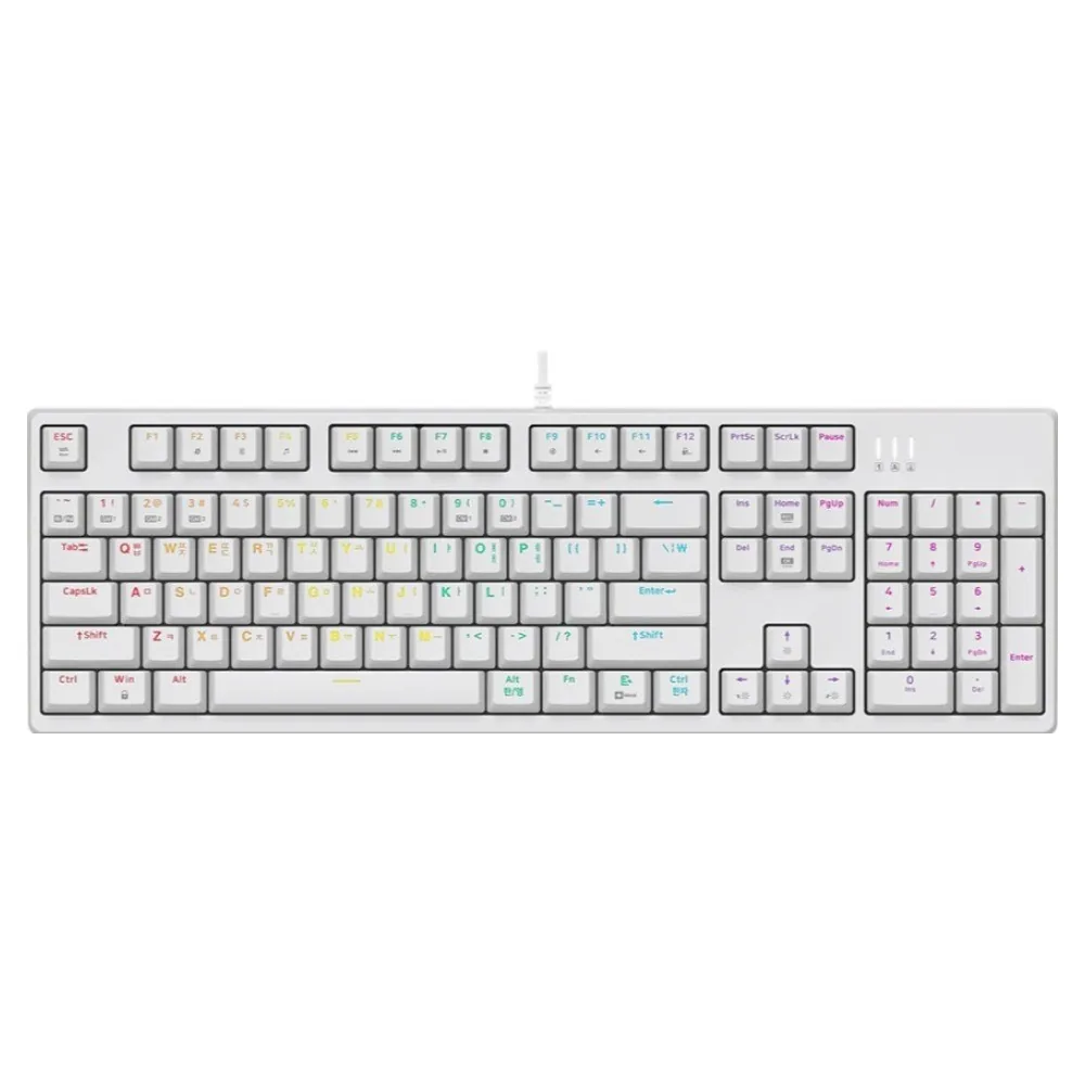 무접점키보드 앱코 K660S 스펙 비교