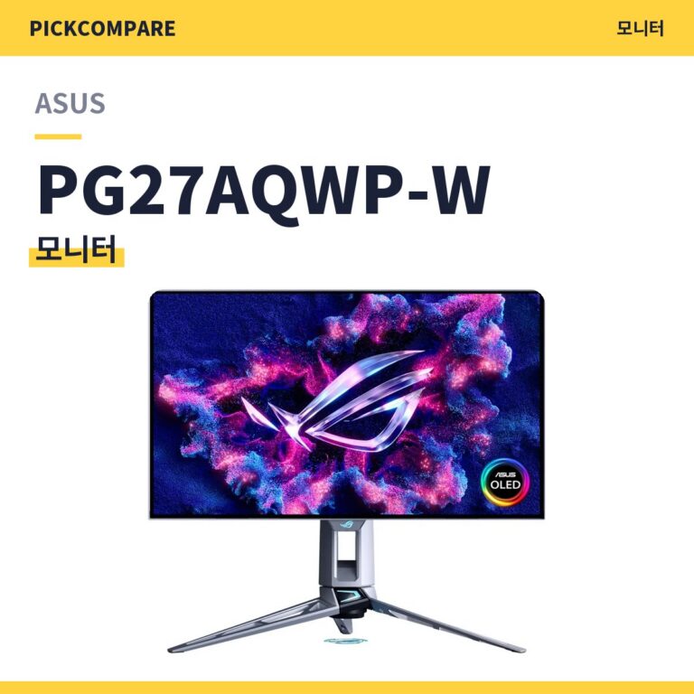 ASUS ROG SWIFT OLED PG27AQWP-W 540Hz 모니터