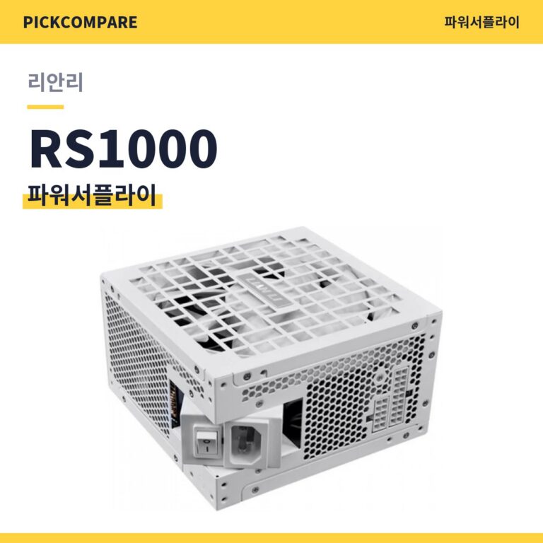 파워서플라이 리안리 RS1000 스펙 비교