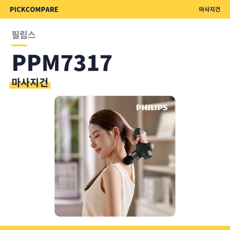 필립스 PPM7317 마사지건 스펙 장단점 최저가